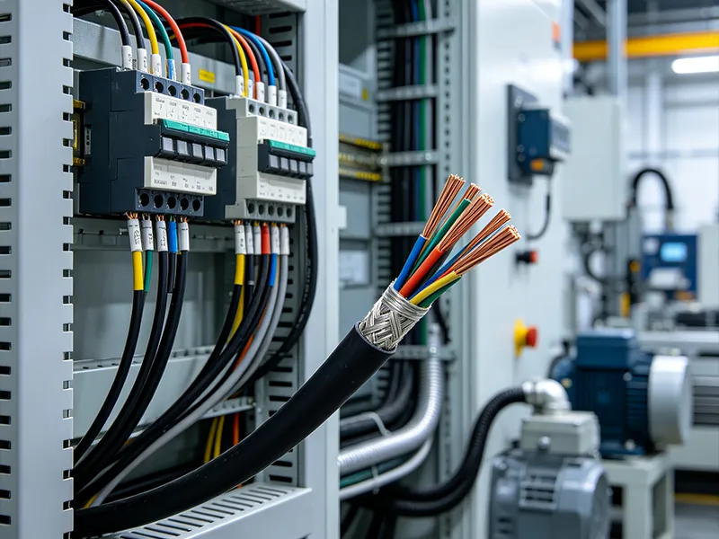 Visoko stabilni nadzorni kabli podpirajo natančen prenos signala za sodobne sisteme industrijske avtomatizacije