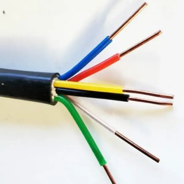 Krmilni kabel iz XLPE bakra, ki zavira gorenje