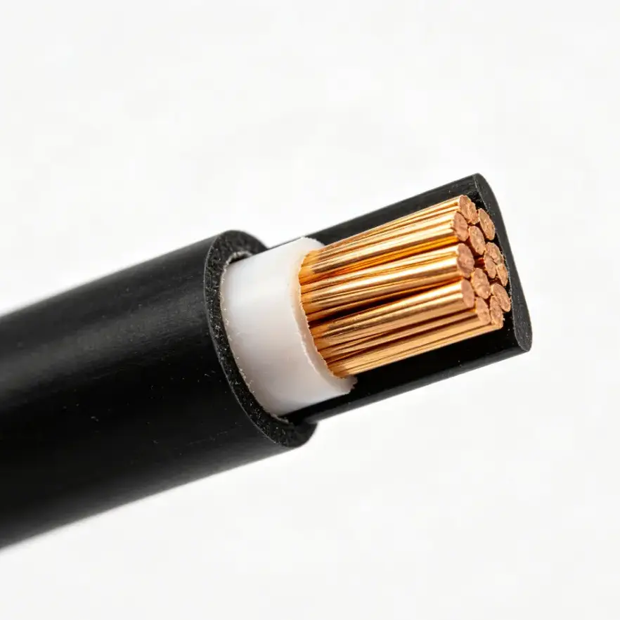 PVC izolirana ploščata bakrena žica